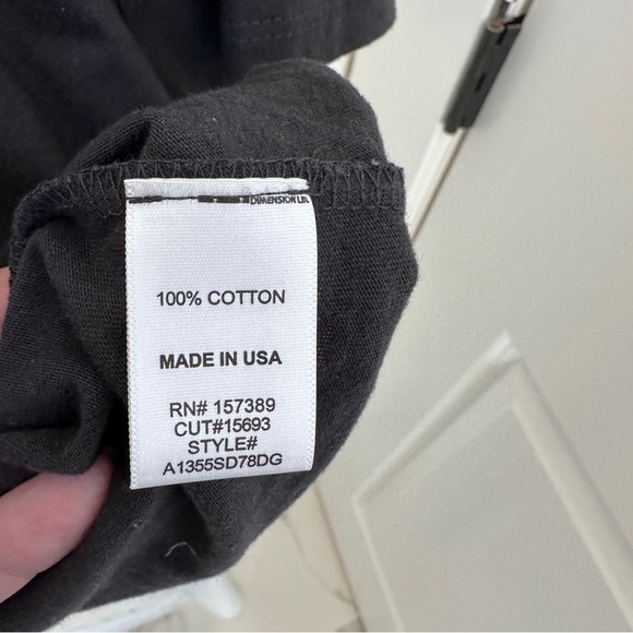 Originality Cropped Black Motorcycle Short Sleeve T-Shirt Size Large - Picture 9 of 9